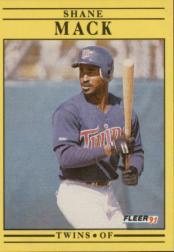 1991 Fleer Baseball "Main Set" Base Cards #481 to #720 - Bild 274 von 481