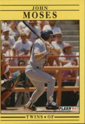1991 Fleer Baseball "Main Set" Base Cards #481 to #720 - Bild 276 von 481
