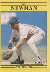 1991 Fleer Baseball "Main Set" Base Cards #481 to #720 - Bild 280 von 481