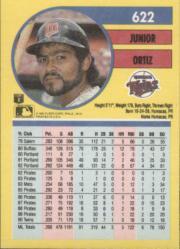 1991 Fleer Baseball "Main Set" Base Cards #481 to #720 - Bild 283 von 481