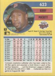 1991 Fleer Baseball "Main Set" Base Cards #481 to #720 - Bild 285 von 481