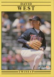 1991 Fleer Baseball "Main Set" Base Cards #481 to #720 - Bild 292 von 481