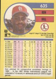 1991 Fleer Baseball "Main Set" Base Cards #481 to #720 - Bild 313 von 481