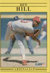 1991 Fleer Baseball "Main Set" Base Cards #481 to #720 - Bild 312 von 481