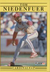 1991 Fleer Baseball "Main Set" Base Cards #481 to #720 - Bild 320 von 481