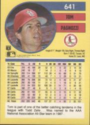 1991 Fleer Baseball "Main Set" Base Cards #481 to #720 - Bild 325 von 481