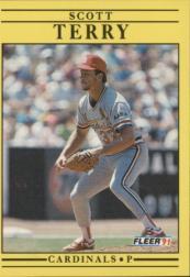1991 Fleer Baseball "Main Set" Base Cards #481 to #720 - Bild 336 von 481