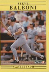 1991 Fleer Baseball "Main Set" Base Cards #481 to #720 - Bild 354 von 481