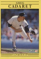 1991 Fleer Baseball "Main Set" Base Cards #481 to #720 - Bild 358 von 481