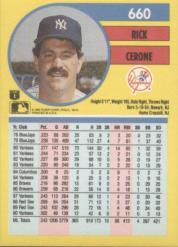 1991 Fleer Baseball "Main Set" Base Cards #481 to #720 - Bild 363 von 481