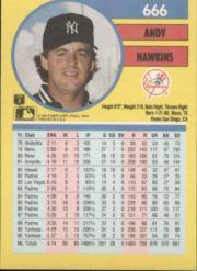 1991 Fleer Baseball "Main Set" Base Cards #481 to #720 - Bild 375 von 481