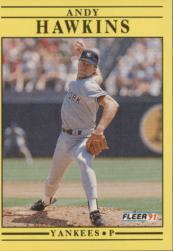 1991 Fleer Baseball "Main Set" Base Cards #481 to #720 - Bild 374 von 481