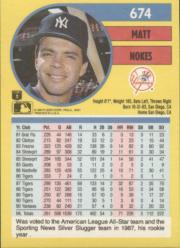 1991 Fleer Baseball "Main Set" Base Cards #481 to #720 - Bild 391 von 481