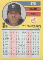 1991 Fleer Baseball "Main Set" Base Cards #481 to #720 - Bild 393 von 481