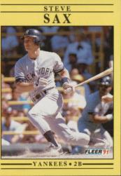 1991 Fleer Baseball "Main Set" Base Cards #481 to #720 - Bild 400 von 481