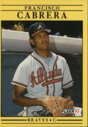 1991 Fleer Baseball "Main Set" Base Cards #481 to #720 - Bild 410 von 481