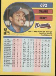 1991 Fleer Baseball "Main Set" Base Cards #481 to #720 - Bild 427 von 481
