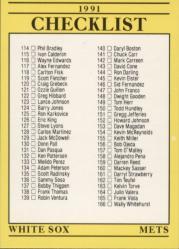 1991 Fleer Baseball "Main Set" Base Cards #481 to #720 - Bild 468 von 481