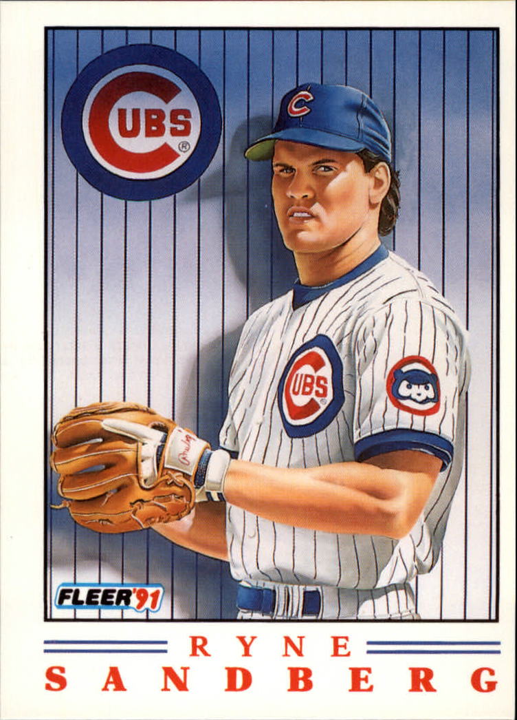  1991 Fleer with Update Chicago Cubs Team Set with Ryne
