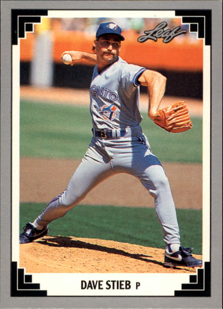 1991 Leaf Previews #26 Dave Stieb