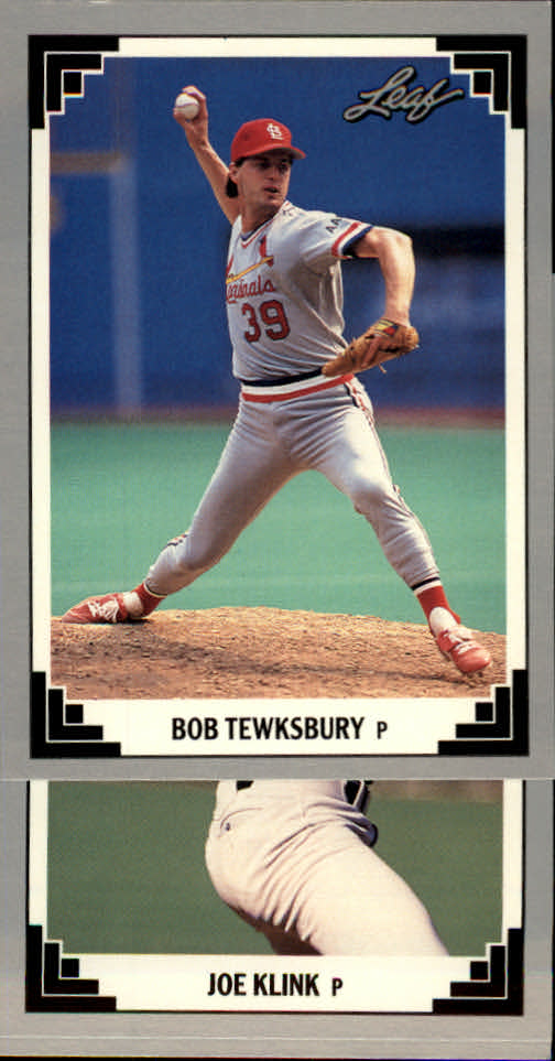 1991 Leaf #460 Bob Tewksbury