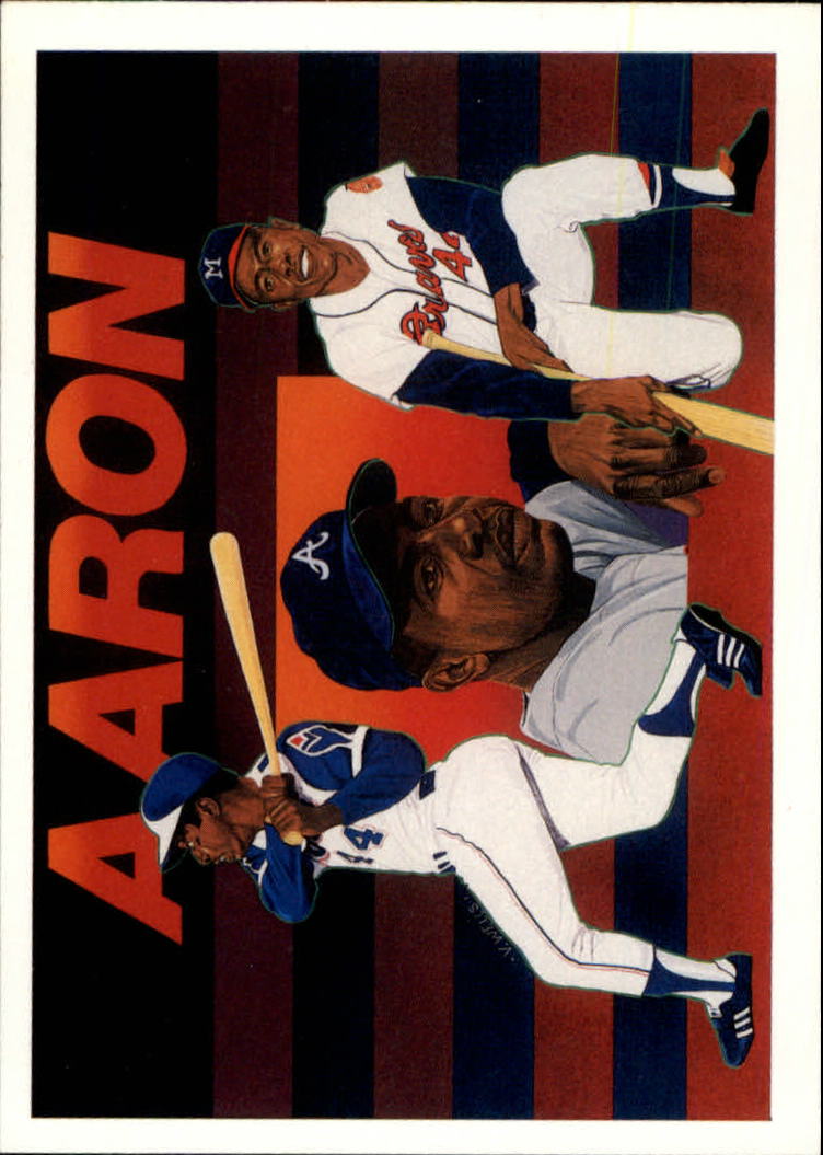 1991 Upper Deck Aaron Heroes #27 Hank Aaron CL