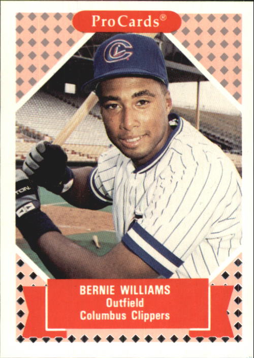 1991-92 ProCards Tomorrow's Heroes #106 Bernie Williams
