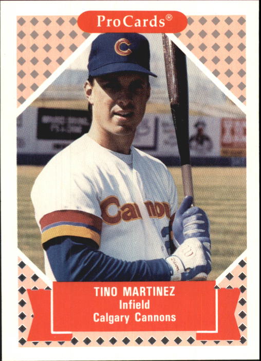 1991-92 ProCards Tomorrow's Heroes #138 Tino Martinez