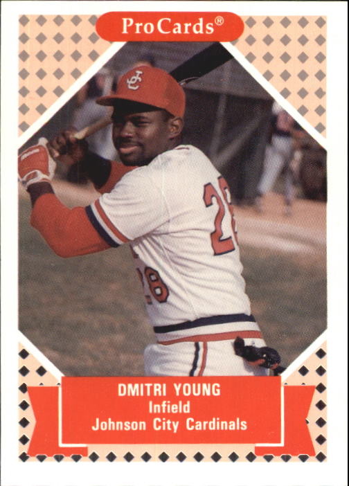 1992 Classic Best Springfield Cardinals Promotional 1 Dmitri Young ...