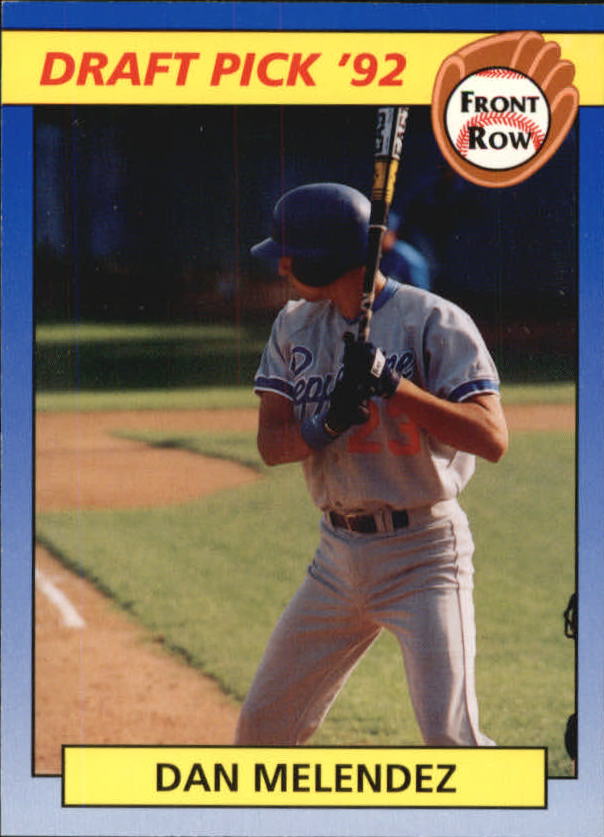 1992 Front Row Draft Picks #1 Dan Melendez