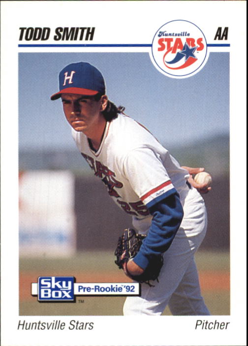 1992 SkyBox AA #137 Todd Smith