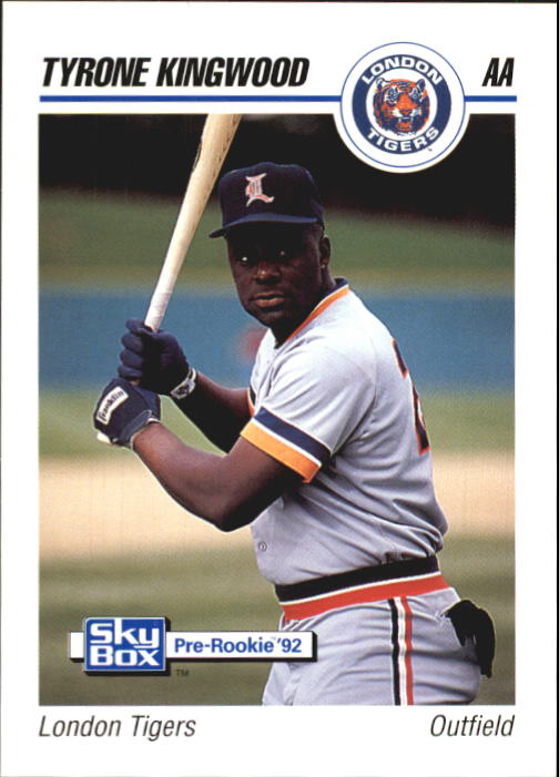1992 SkyBox AA #175 Tyrone Kingwood