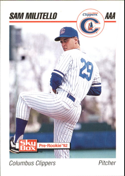 B0451- 1992 SkyBox AAA Baseball Card #'s 1-200 -You Pick- 15+ FREE US SHIP - Picture 102 of 389