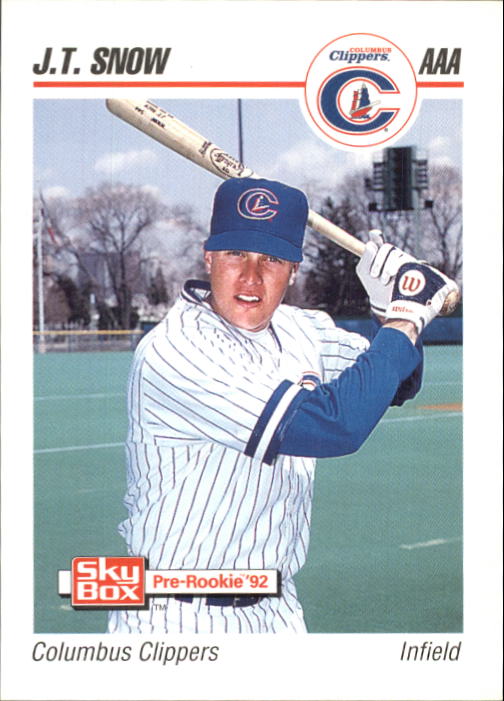 B0451- 1992 SkyBox AAA Baseball Card #'s 1-200 -You Pick- 15+ FREE US SHIP - Picture 110 of 389