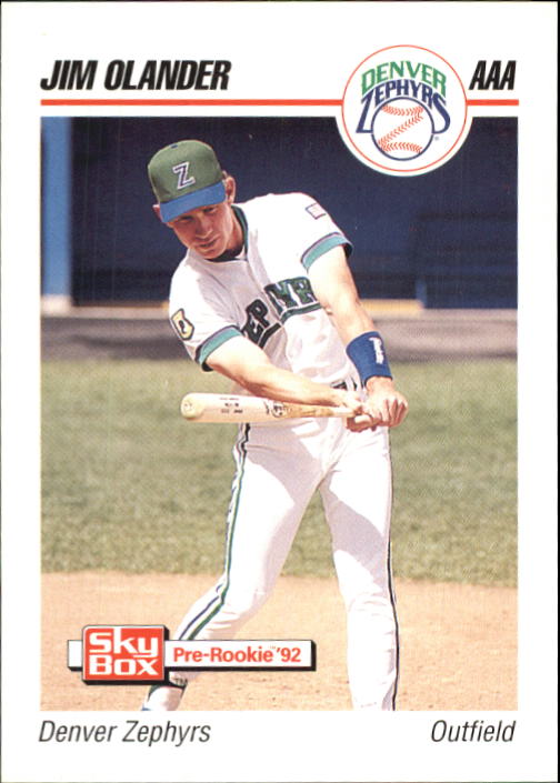 B0451- 1992 SkyBox AAA Baseball Card #'s 1-200 -You Pick- 15+ FREE US SHIP - Picture 134 of 389