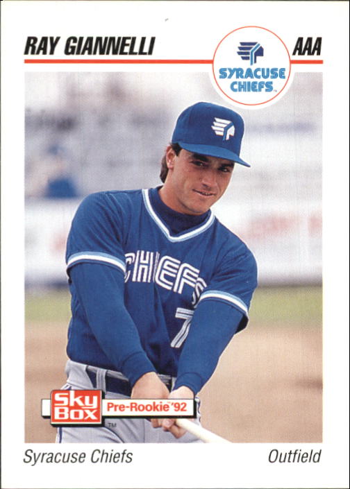 B0451- 1992 SkyBox AAA Baseball Card #s 201-310 -You Pick- 15+ FREE US SHIP - Picture 50 of 219