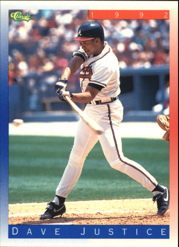  1992 Donruss #327 David Justice NM-MT Atlanta Braves