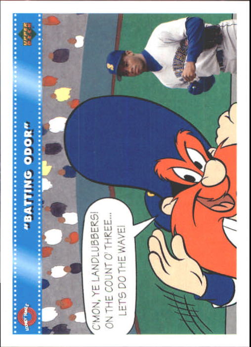 1992 Upper Deck Comic Ball 3 #11 Batting Odor/Ken Griffey Jr.