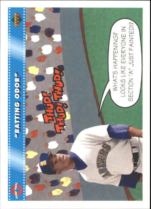 1992 Upper Deck Comic Ball 3 #16 Batting Odor/Ken Griffey Jr.