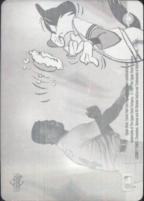 1992 Upper Deck Comic Ball 3 Holograms #7 Ken Griffey Jr./Sylvester