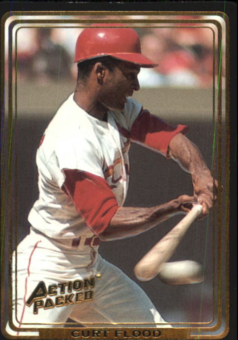 1992 Action Packed ASG #72 Curt Flood