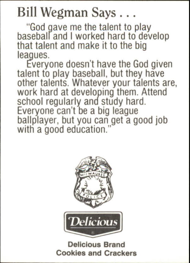 Sports Card Back