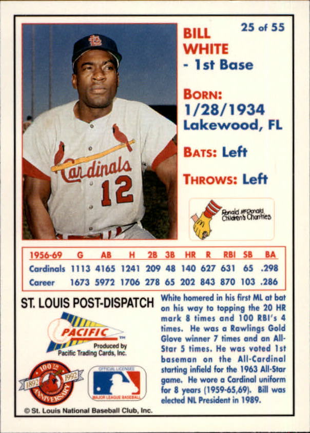 B3244 - 1992 Cardinals McDonald's/Pazifik BB 1-56 -Sie wählen aus- 15+ KOSTENLOSER US-VERSAND - Bild 50 von 98