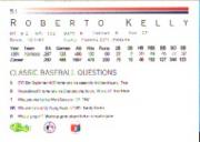 Sports Card Back