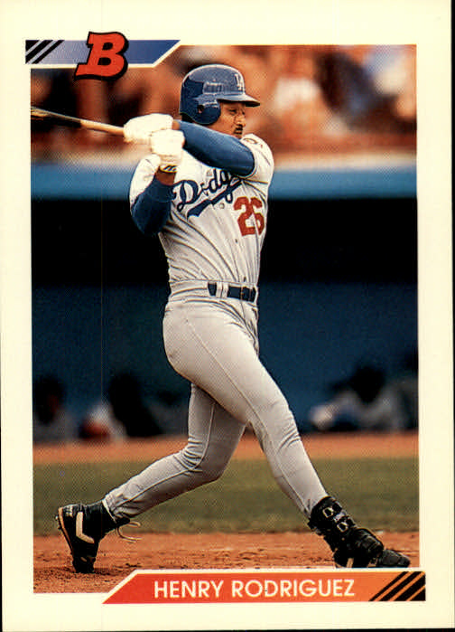 1992 Bowman #108 Henry Rodriguez