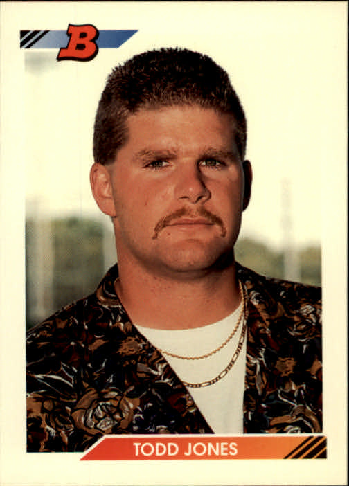 1992 Bowman #202 Todd Jones RC