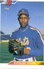 1992 Bowman #268 Anthony Young