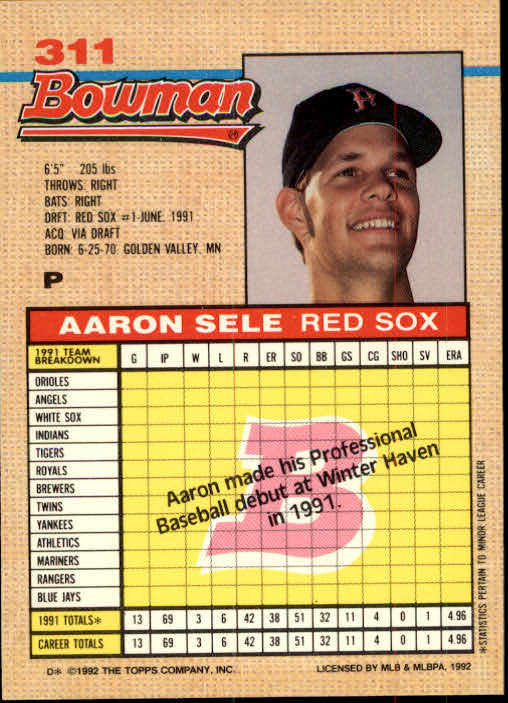Sports Card Back
