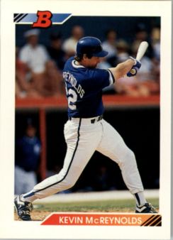 1992 Bowman #337 Kevin McReynolds