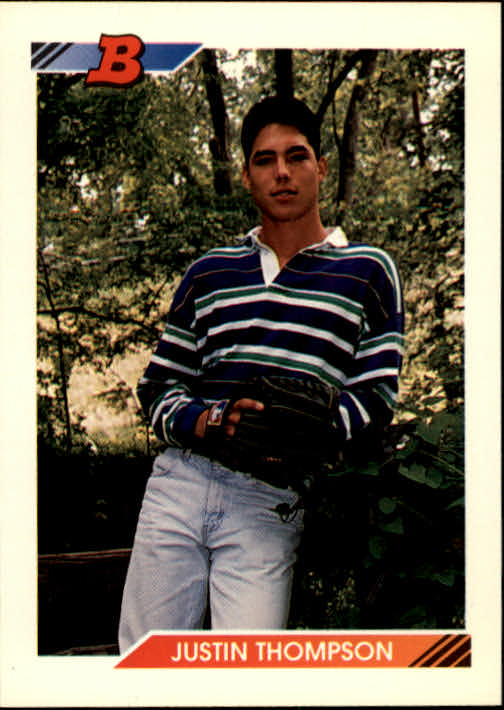 1992 Bowman #543 Justin Thompson RC